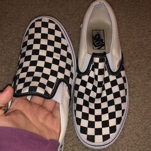 Checkered vans